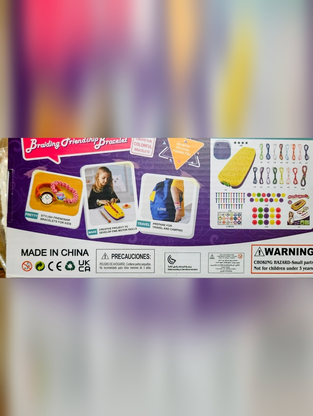 Friendship Bracelet String Maker kit - Picture 7 of 7